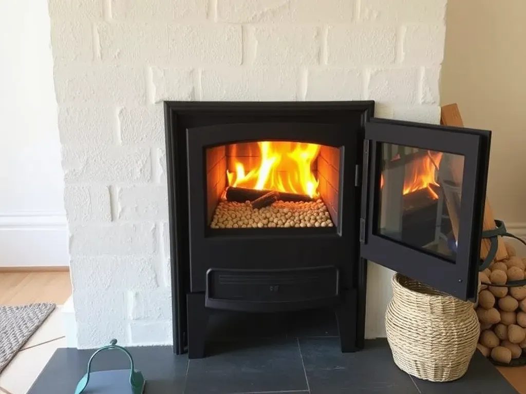 wkład kominowy do pieca na pallet